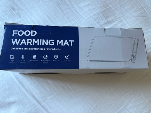 White plastic food warming - white,