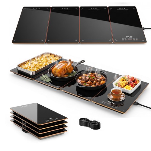 Panel food warming - 4-panel, tray