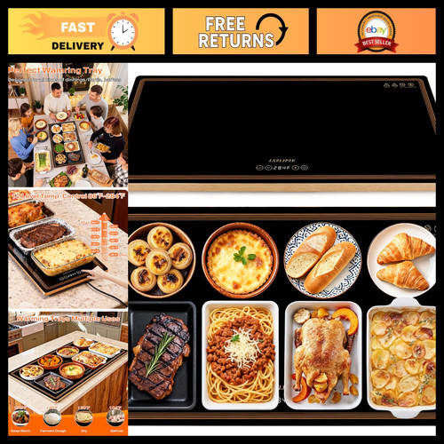 Large electric warming - large, tray