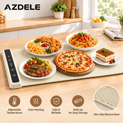 Electric food warming - warming, mat