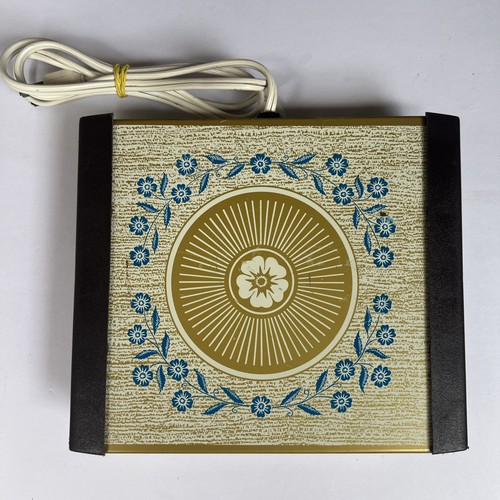 Vtg warm tray - o, food