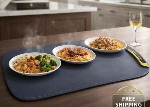 Food warming mat - warming, tray