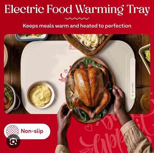 Electric food warming tray - electric,