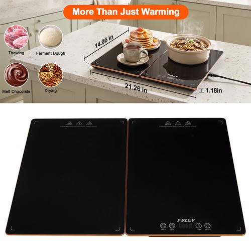 Electric food warming - tray, mat