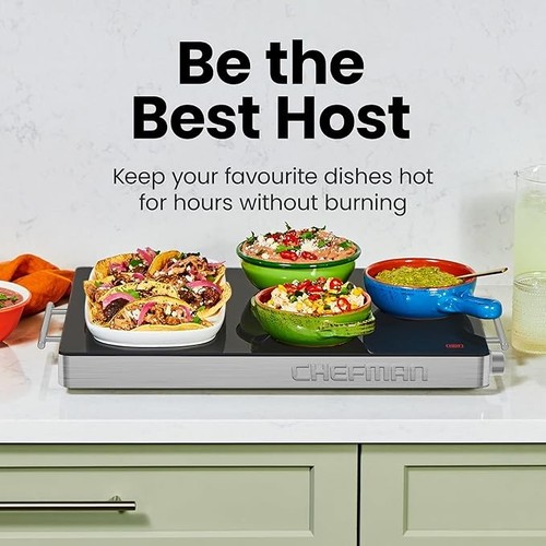 Warming tray adjustable heat - tray,