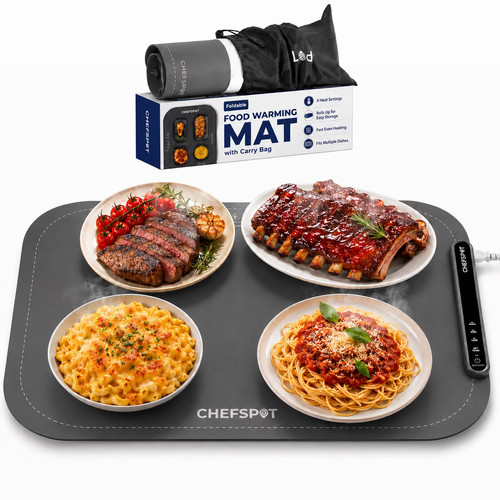 Food warming mat - food, foldable