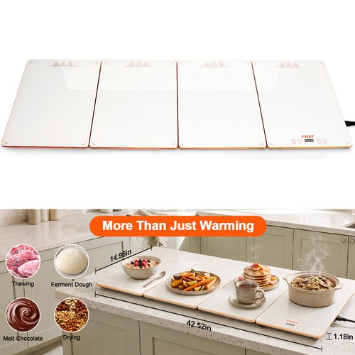 Food warming plate timer - warming,