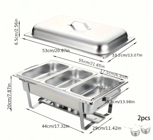 Pack tray chafing - 3,
