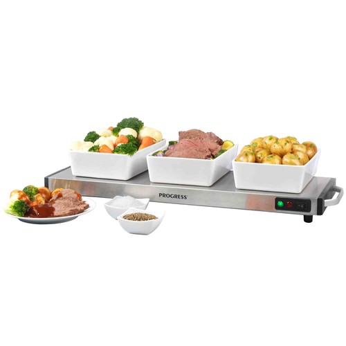 Progress hot plate food - plate, warmer
