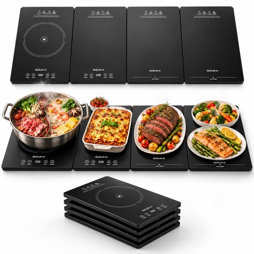 Gouka panel food warming - 4-panel,