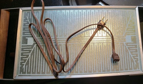 Retro glass salton hotray - retro,