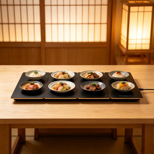 Tray food warmer - 4‑tray,