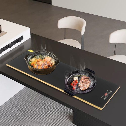 Electric server warming - warming, tray